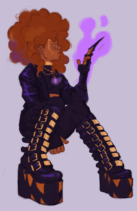 Holly, character by Reeeyart.